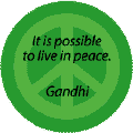 It is Possible to Live in Peace