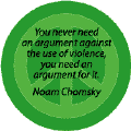 You Never Need an Argument Against the Use of Violence, You Need an Argument for It