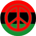 Fuzzy Red PEACE SIGN African American Flag Colors
