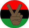Peace Hand Black African American colors