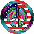 1960s Hippie Peace Flag 11