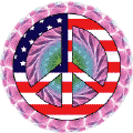 1960s Hippie Peace Flag 1