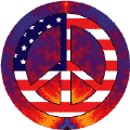 Dawn of the Hippie Peace Flag