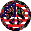 Hippie Art Peace Flag 1