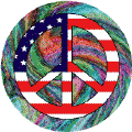 Hippie Art Peace Flag 22