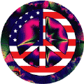 Hippie Art Peace Flag 25
