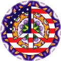 Hippie Art Peace Flag 4