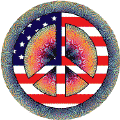 Hippie Fashion Peace Flag 14