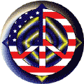 Hippie Icon Peace Flag 10