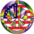 Hippie Icon Peace Flag 11