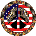 Hippie Icon Peace Flag 1