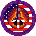 Hippie Icon Peace Flag 4