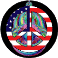Hippie Icon Peace Flag 7