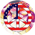 Hippie Patchwork Peace Flag 2