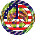 Hippie Style Peace Flag 4