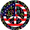 Hippie Tapestry Peace Flag 6