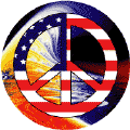 Hippie Tsunami Peace Flag