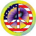 Mod Hippie Peace Flag 10