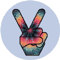 1960s Hippie Peace Hand 2