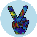 Funky Art Peace Hand 19