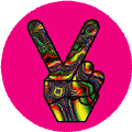 Funky Art Peace Hand 4
