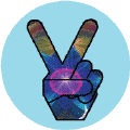 Funky Peace Hand 3