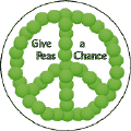 Give Peas A Chance--PEACE SYMBOL 