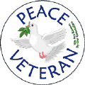 Peace Veteran PEACE DOVE--PEACE SYMBOL 