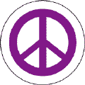 Purple PEACE SIGN