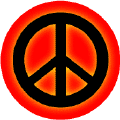 Glow Black PEACE SIGN on Red