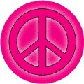 Glow Hot Pink PEACE SIGN