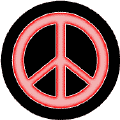 Neon Red PEACE SIGN--Too Cool Groovy Stuff 