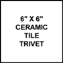 Buy Ceramic Tile Trivets in Bulk