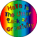 Hate is the Utter Lack of Creativity-PEACE CAPS