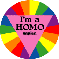 I'm a HOMO sapien GAY PRIDE T-SHIRTS