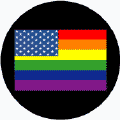 Rainbow American Flag GAY PRIDE T-SHIRTS