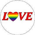 Rainbow Heart - LOVE -- GAY PRIDE T-SHIRTS