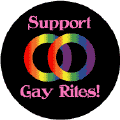 Support Gay Rites - Rainbow Rings T-SHIRTS
