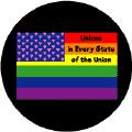 Unions in Every State of the Union (Gay American Flag) T-SHIRTS