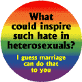 What Could Inspire Such Hate in Heterosexuals - Marriage GAY PRIDE T-SHIRTS