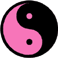 Yin Yang Symbol - Pink GAY PRIDE T-SHIRTS