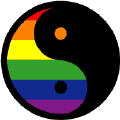 Yin Yang Symbol - Rainbow GAY PRIDE T-SHIRTS