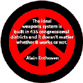 The Ideal Weapons System is Built in 435 Congressional Districts and it Doesn't Matter Whether It Works or Not