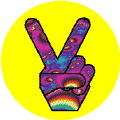1960s Hippie Peace Hand 1