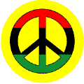 African American Flag Colors Yellow Background