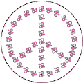 Female Gender Symbols--PEACE SYMBOL 