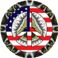 Hippie Fashion Peace Flag 1