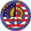 Hippie Flowers Peace Flag 13