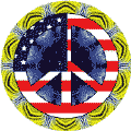 Hippie Flowers Peace Flag 14