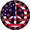 Hippie Flowers Peace Flag 15